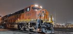 BNSF 3680 Under The Lights at The BNSF Pasco Fuel Rack, Washington Tied Down